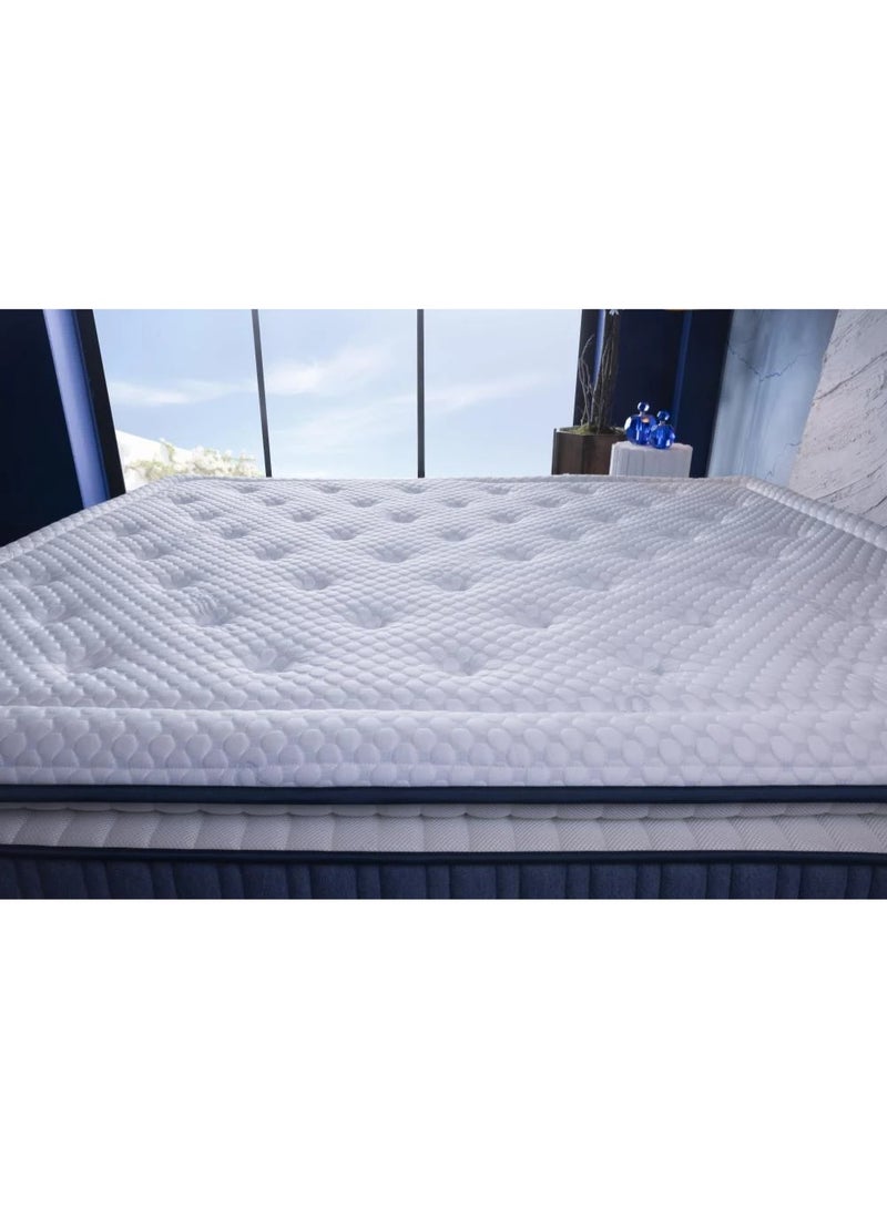 أمسى مرتبة كول ثيرابي بارتفاع 31 سم – طبقة لباد مريحة، إسفنج عالي الكثافة، نظام تهوية متطور، دعم مثالي للظهر، تغليف مضغوط لسهولة النقل - Image 4