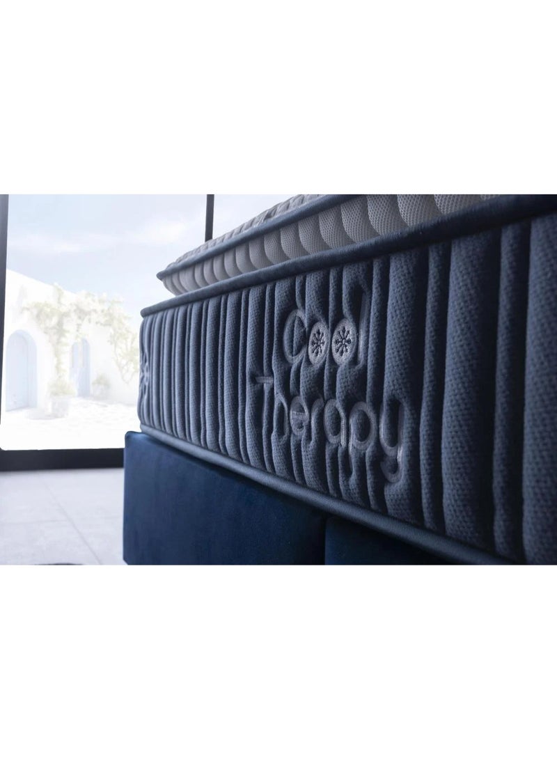 أمسى مرتبة كول ثيرابي بارتفاع 31 سم – طبقة لباد مريحة، إسفنج عالي الكثافة، نظام تهوية متطور، دعم مثالي للظهر، تغليف مضغوط لسهولة النقل - Image 2