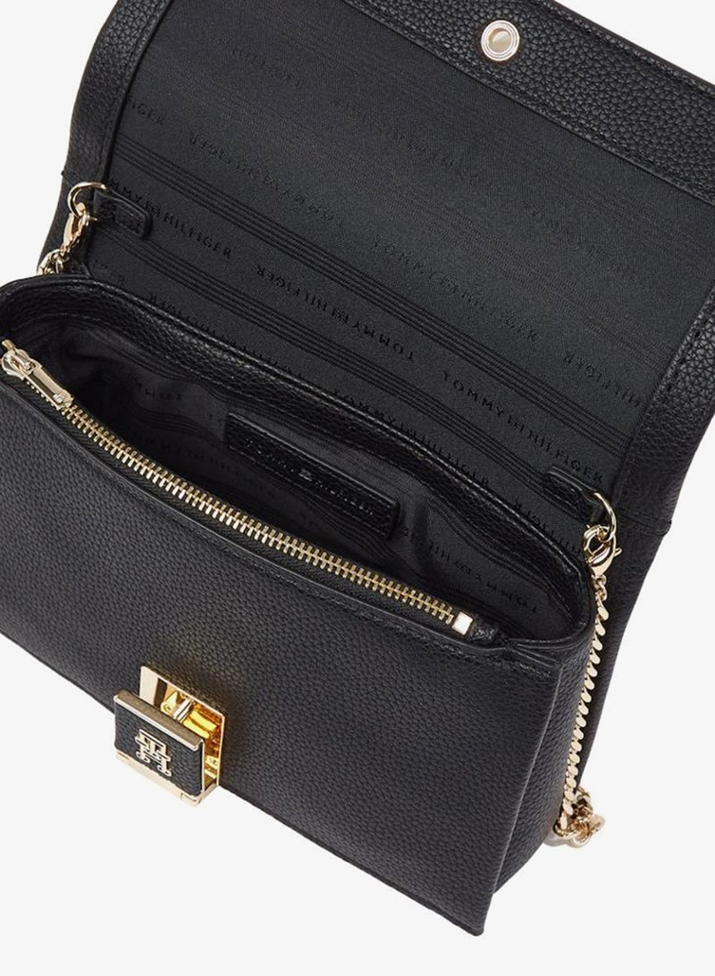 TOMMY HILFIGER Monogram Chain Strap Crossbody Bag - Image 5