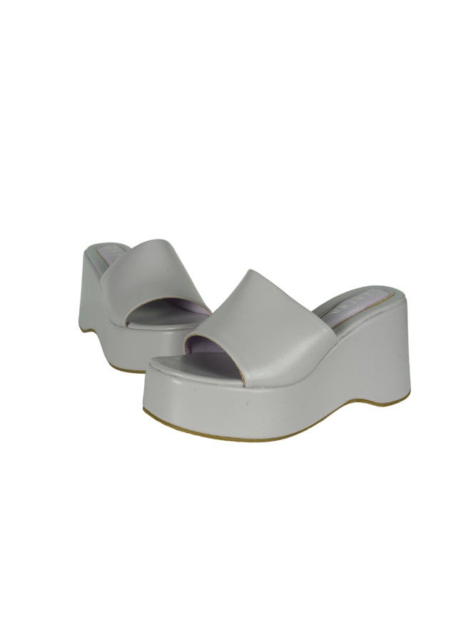 ZAYNA 221-30 Zayna Ladies  Wedge Heel Slip on YN-15 - Image 2