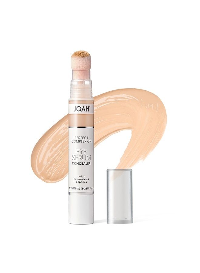 JOAH Perfect Complexion Under Eye Concealer and Serum, Korean Makeup, Hydrating Under Eye Serum Concealer Stick for Dark Circles and Puffiness, Peptide Serum with Medium Coverage - Image 1