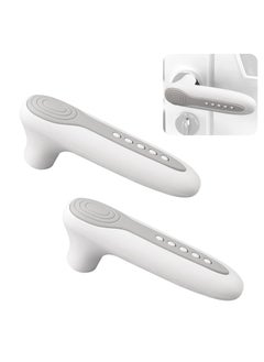 Y&D SYOSI 2 Pcs Silicone Door Handle Covers, Glove Anti-Static Safety Knob, Baby Equipment Kids Knob Cover for Flat Square  - Image 1