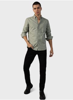 Button Down Slim Fit Shirt