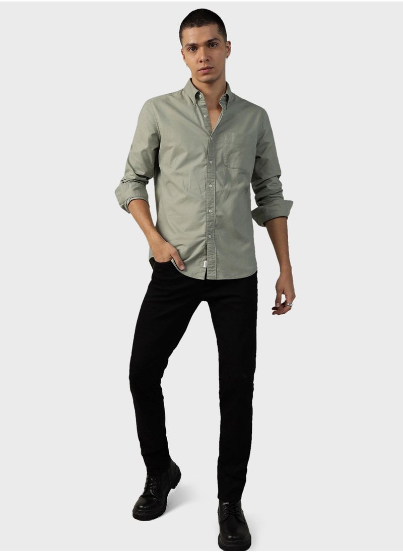 American Eagle - Button Down Slim Fit Shirt - Image 1