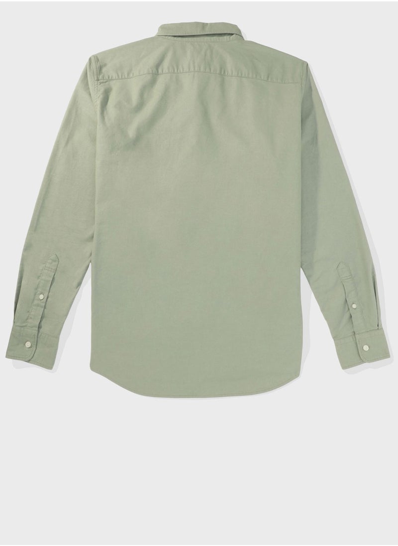 American Eagle - Button Down Slim Fit Shirt - Image 1