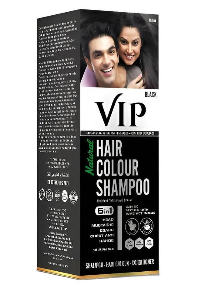 في آي بي شامبو صبغة الشعر طبيعي بمستخلص اللؤلؤ في اي بي 180 مل
