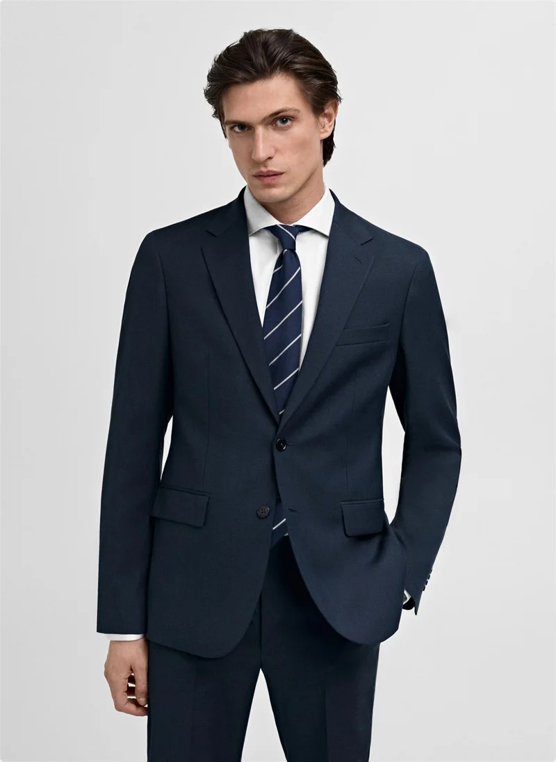 Mango Man Milan Slim Fit Suit Jacket