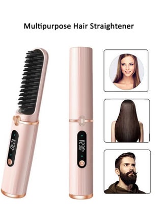 Hair Straightening Comb Brush Hair Straightener Travel Convenient Straight Hair Suitable Anti Static Heating Comb - pzsku/ZC5714B70D449E942BEF2Z/45/1748421211/357a3bdb-077c-4119-a86a-8d9607ab38d4
