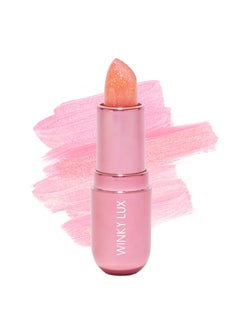 Winky Lux Winky Lux Glimmer Balm pH Lip Balm Color Changing Lipstick  Tinted Lip Balm Hydrate  Plump with Buildable Pink Finish Pink Opal 