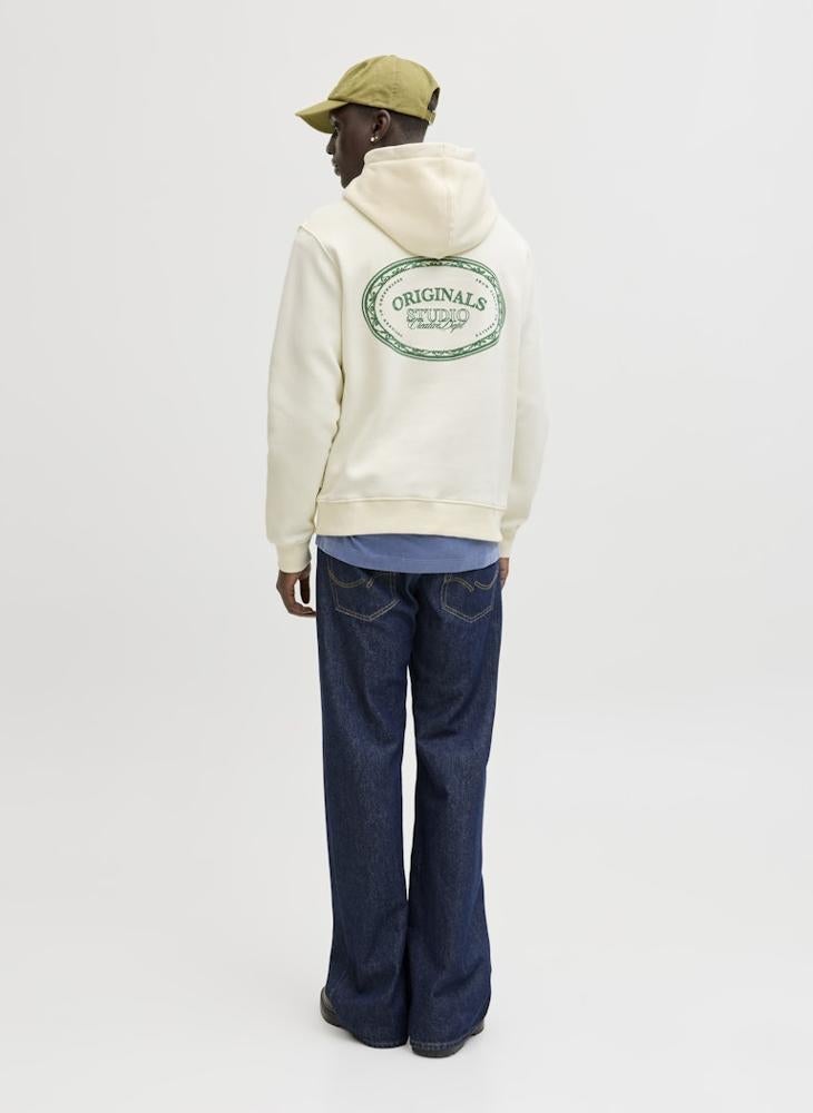 JACK & JONES Logo Regular Fit Pullover Hoodie - Image 2