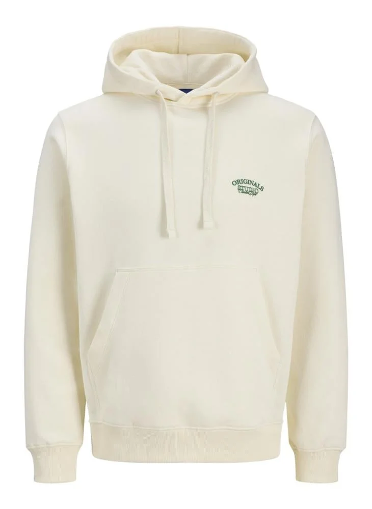 JACK & JONES  Logo Regular Fit Pullover Hoodie for Men | Best Price UAE