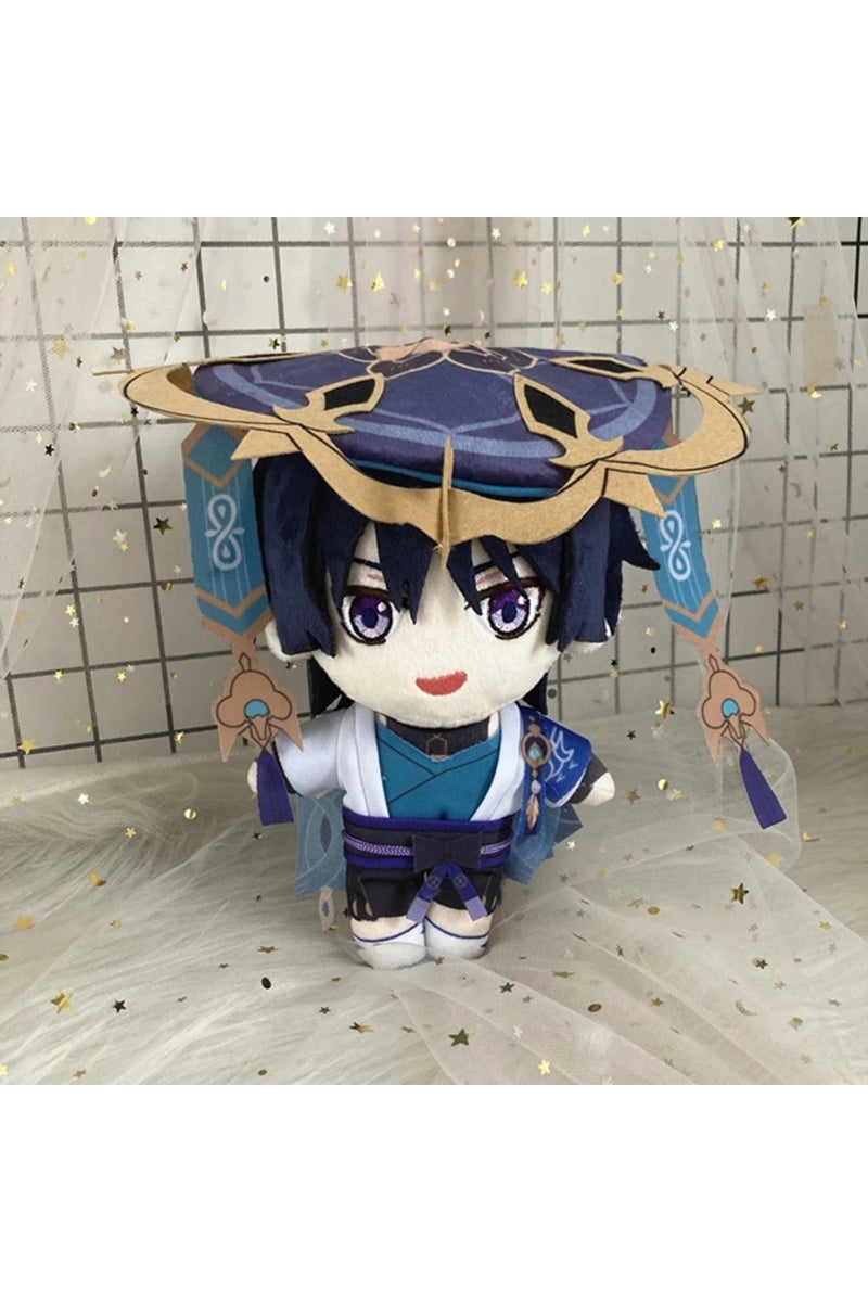 Wanderer Anime Game Genshin Impact Wanderer Plush Doll Toy Game Cute Soft Stuffed Pillow Adult Child