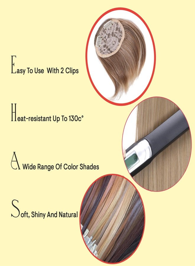 CAISHA Bangs Clip In Extensions Fringe Hairpiece Extension Light Blonde Mix F14-2 - Image 3