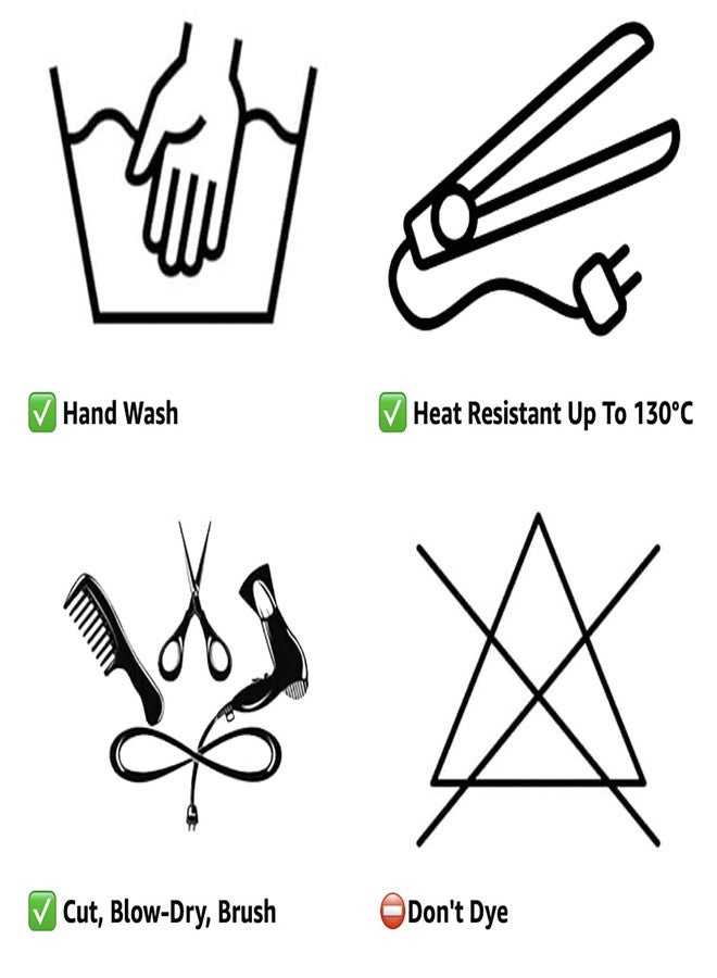 CAISHA Bangs Clip In Extensions Fringe Hairpiece Extension Light Blonde Mix F14-2 - Image 5