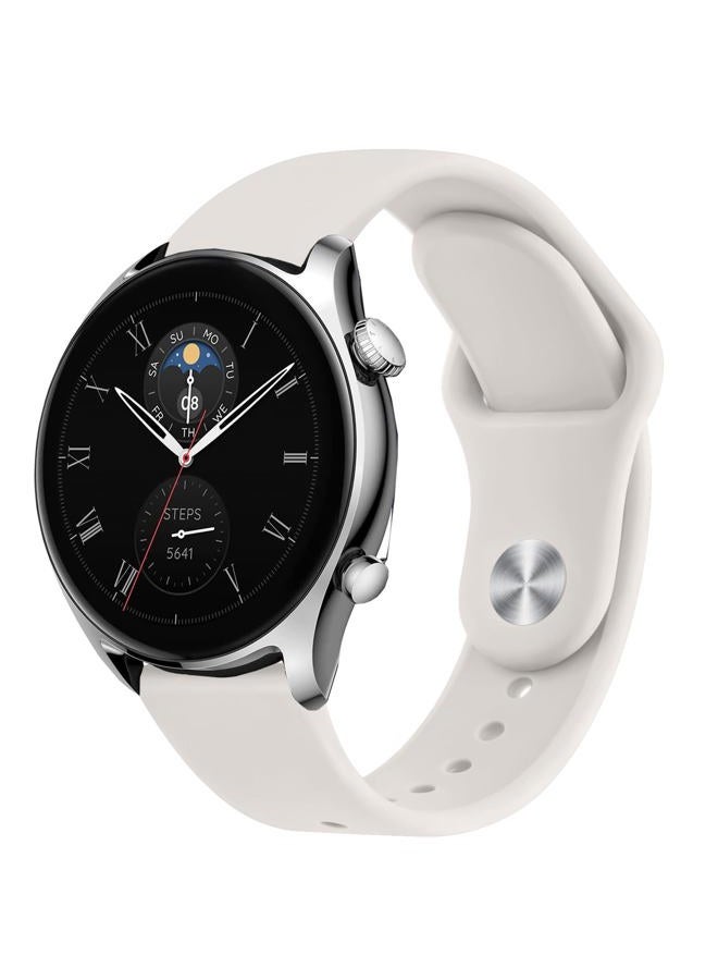 Vanjua Band for Amazfit GTR 4 / GTR 3 Pro/GTR 3 / GTR 2e / GTR 2 / GTR 47mm Smart Watch, 22mm Quick Release Soft Silicone Replacement Wristband Sport Strap Compatible with Amazfit GTR 4 Bands Men - Image 1