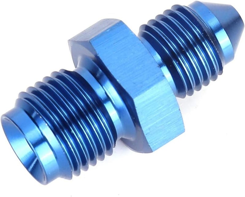 woobles for 4an oil feed with restrictor Turbo Oil Feed Restrictor 3AN Aluminum Blue Stable Performance Turbo Oil Feed Restrictor Fitting Turbo Oil Feed Restrictor Accessory Restrictor Oil Feed - Image 2