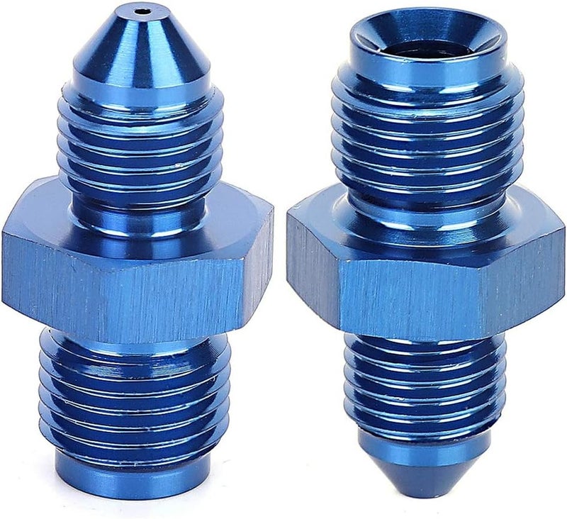 woobles for 4an oil feed with restrictor Turbo Oil Feed Restrictor 3AN Aluminum Blue Stable Performance Turbo Oil Feed Restrictor Fitting Turbo Oil Feed Restrictor Accessory Restrictor Oil Feed - Image 5