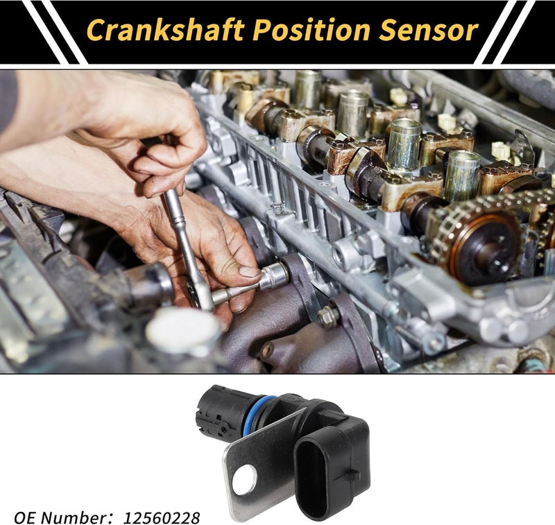 REPAIROCK Crankshaft Position Sensor for Chevrolet Silverado 2500 and GMC Sierra 3500 - Image 2