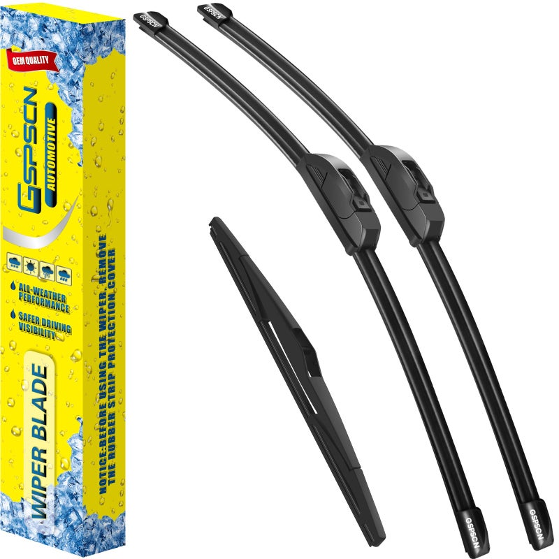 GSPSCN 3 Wipers Replacement For Kia Seltos 20242020Original Equipment Windshield Wiper Blades Set 241812Set of 3