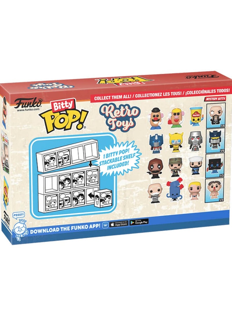 Funko Bitty Pop! Retro Toys: Retro Toys - Transformers 4-Pack - Image 3