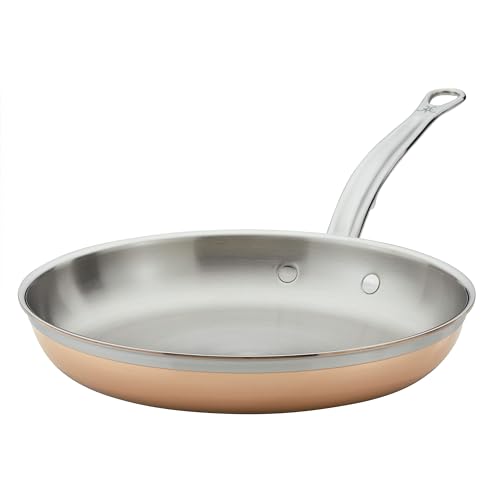 Hestan - CopperBond Collection - 100% Pure Copper Frying Pan, Induction Cooktop Compatible, 11-Inch - Image 1