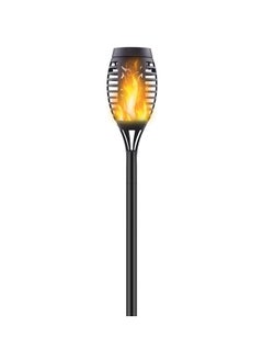 Spaceshoop 1 Pack Upgraded Solar Lights Outdoor, Mini Solar Torch Lights with Flickering Flames, Waterproof Landscape Decoration Dancing Flame Lights for Garden Pathway Yard, Auto On/Off Dusk to Dawn  - Image 1