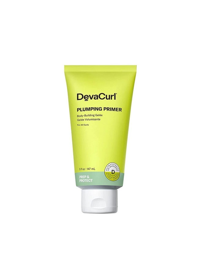 DevaCurl - Plumping Primer Body-Building Gelée, Cozy Getaway, 5 Fl. Oz. - Image 1