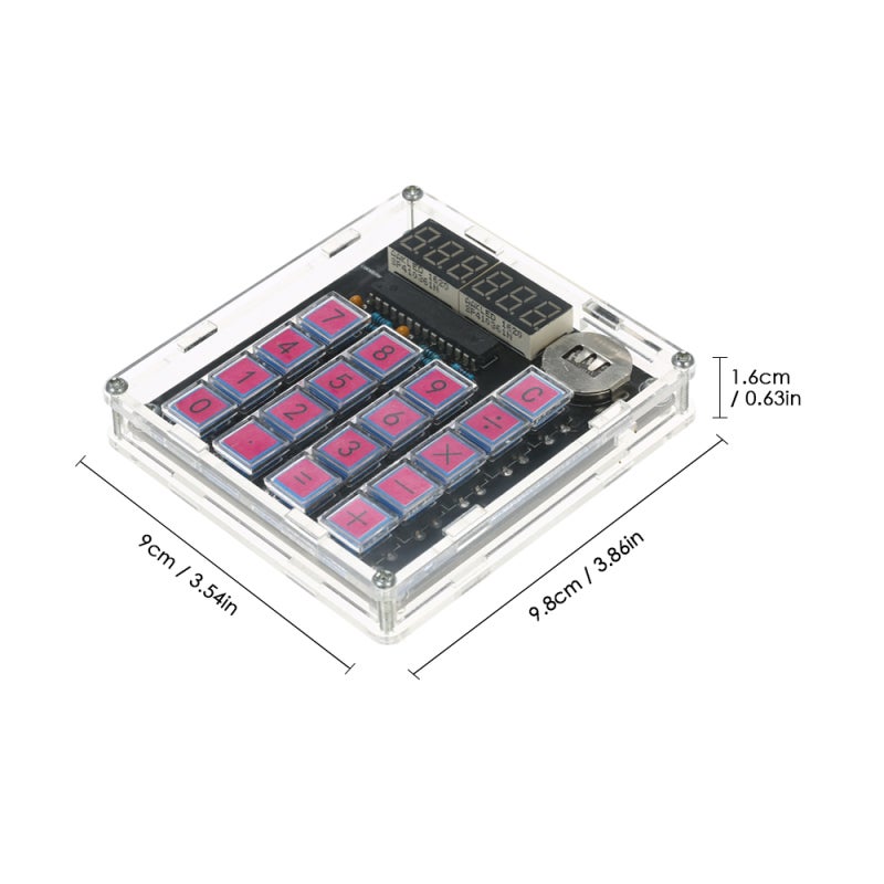 DIY Kit: LED Display Pre-programmed Design - Auto Power Off Arithmetic Functions for DIY Electronics Enthusiasts - Image 5