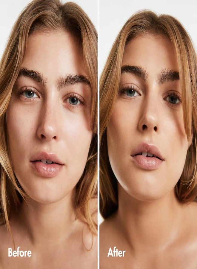 كريم أساس سموتشي متغير اللون - كريم أساس سائل يتكيف مع لون البشرة للنساء، لمسة نهائية طبيعية ذاتية التكيف، يخفي العيوب والخطوط الدقيقة، عامل حماية من الشمس 15، مناسب لجميع أنواع البشرة، 30 مل - Image 2