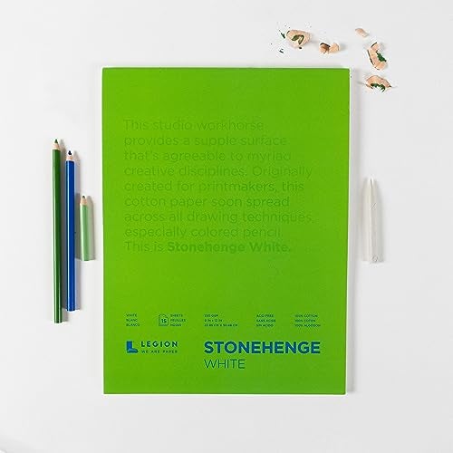 Legion Stonehenge drawing pad 5 inch by 7 inch 15 sheets - Image 4