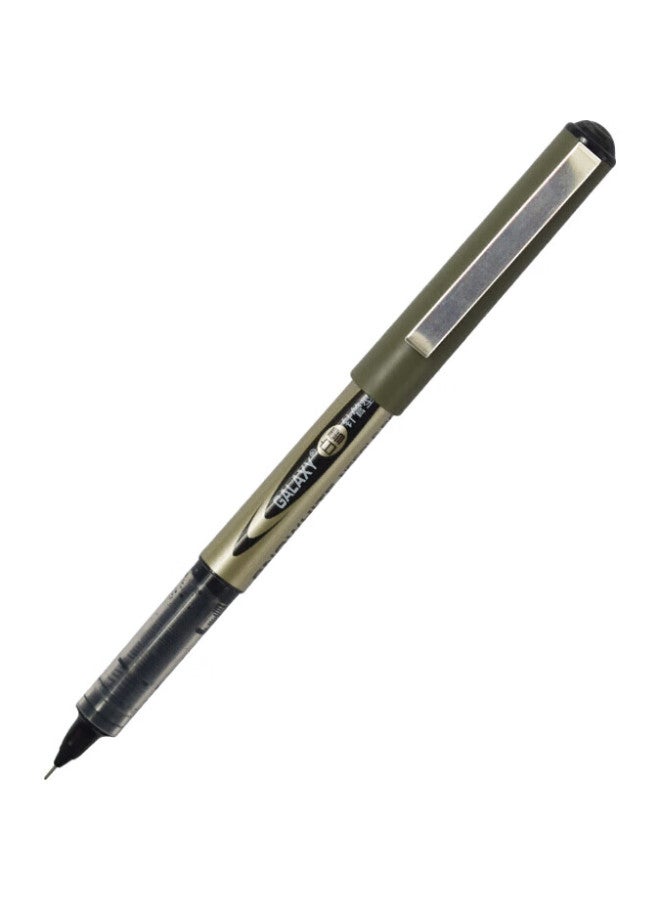 Snowhite Pvn-166 High-Quality Direct Liquid Rollerball Pen, 8 Black, 2 Blue, 2 Red, Student Needle-Tip Pen, Powerful Writing Signature Pen, Exam-Specific Pen, 0.5Mm, 12 Pens/Box - Image 1