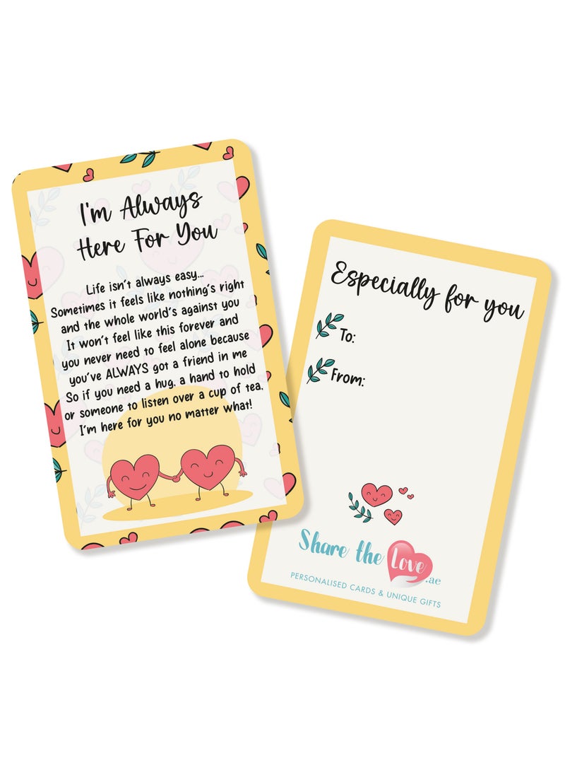 Share the Love Wallet Cards Idea for Boyfriend, Anniversary Card for Men/Women 