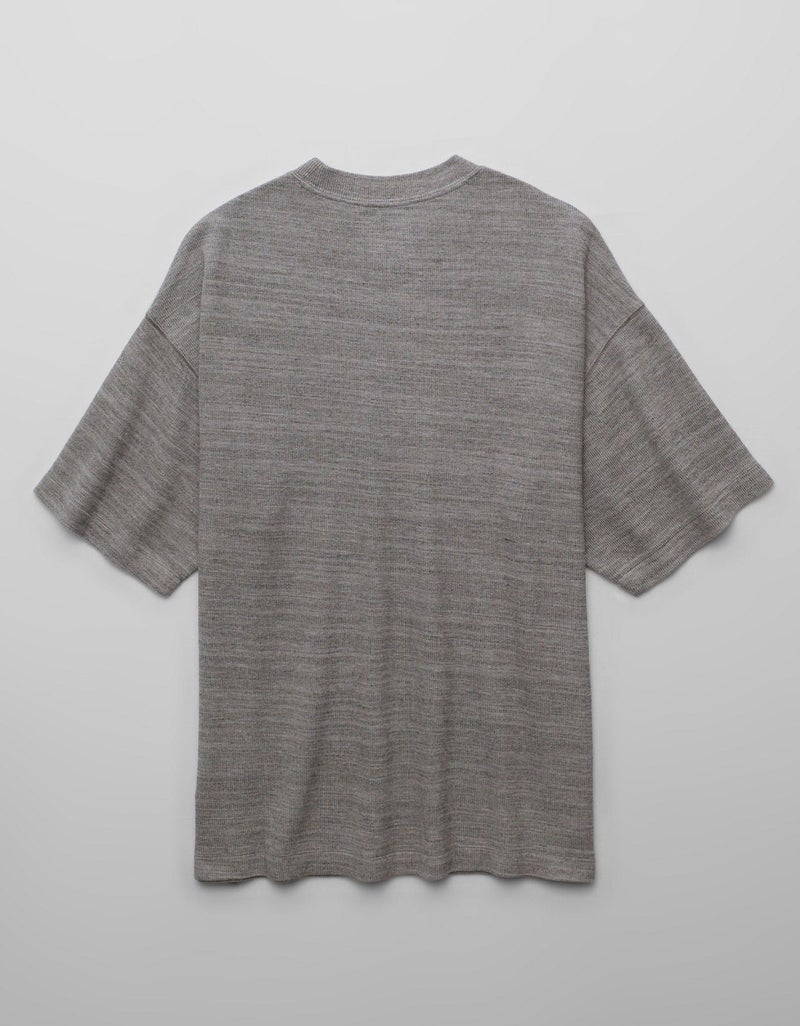 American Eagle AE Oversized Textured Knit T-Shirt - Image 4