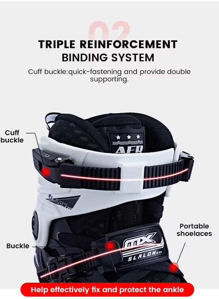 MX AFR Professional Inline Skates Unisex Premium Quality - Image 4