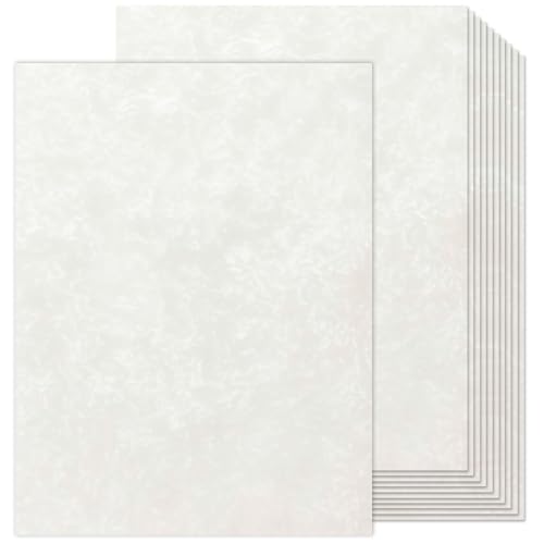 fuceury 90PCS Vintage Paper 8.5 x 11 in Parchment paper for Writing Letter writing Paper, Decorative Printer Paper for Invitation, Letter, Resume, Award, Diploma, Art, Craft, Certificate Antique (Cream) - Image 1