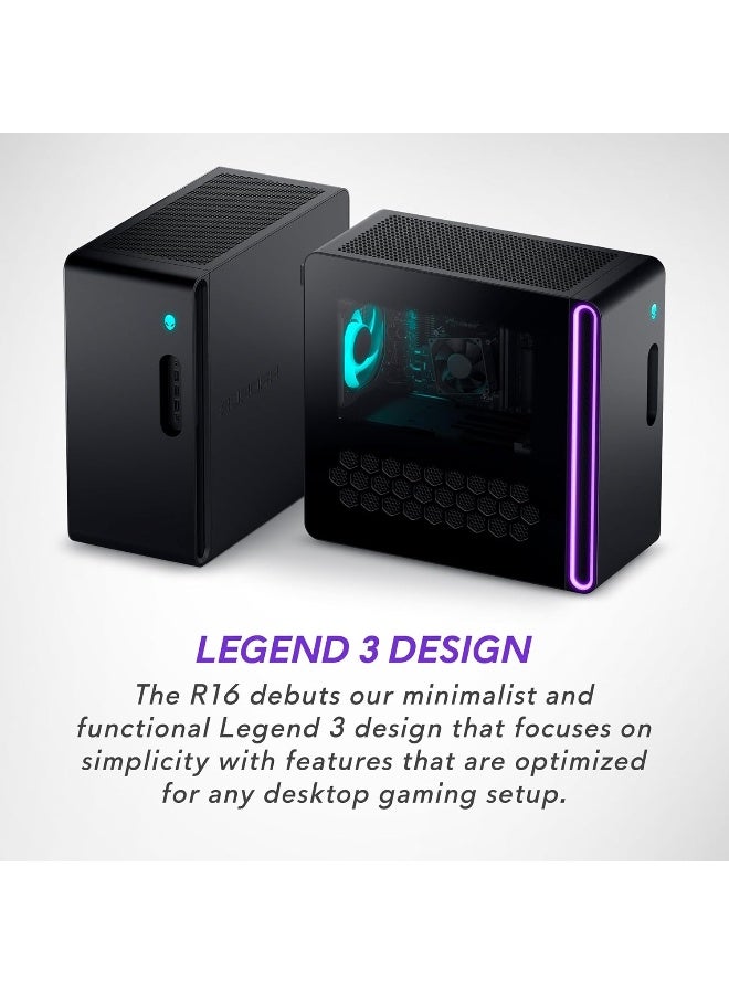 ديل برج ألعاب Alienware Aurora PC ، معالج Intel Core Ultra 9 285K / 64GB RAM / 1TB SSD / NVIDIA GeForce RTX 5080 16GB رسومات / Windows 11 Home باللون الأسود - Image 5