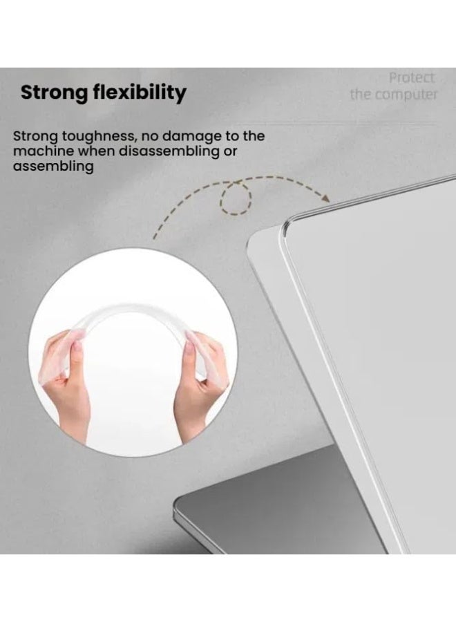 Case Compatible with Honor MagicBook Pro 14 2025 14.6 Inch Laptop Protective Shell Crystal Transparent Shell Cover Heat Dissipation and Anti Drop - Image 4