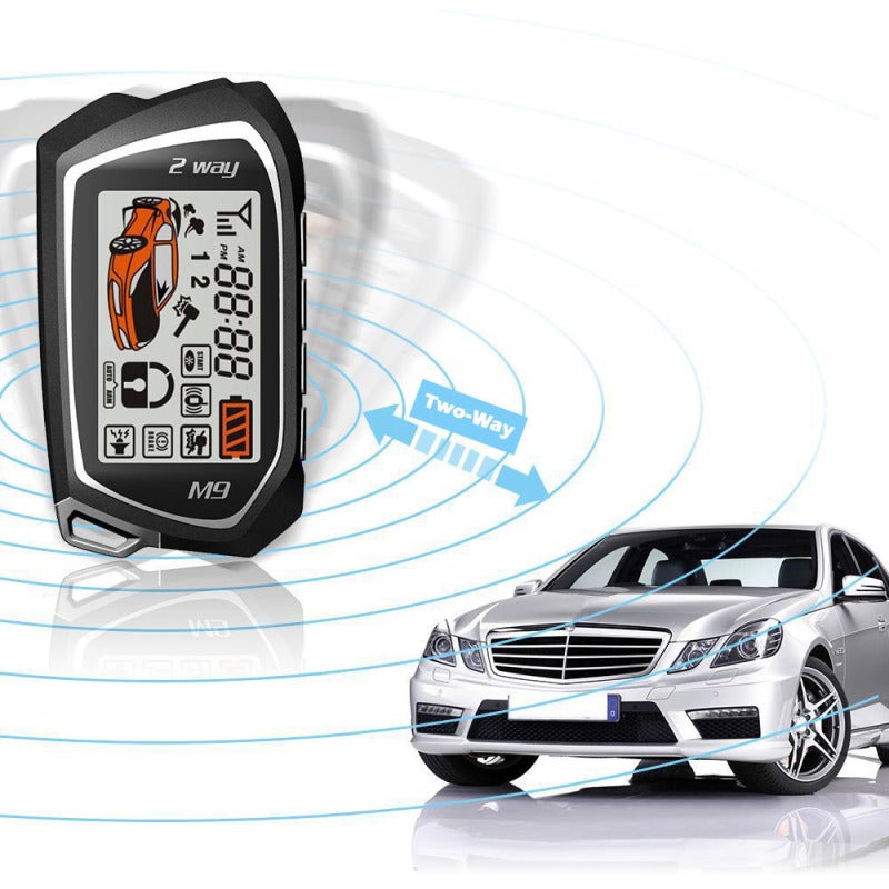 Car Remote Starter System PKE Keyless Entry BT Remote Engine Starter Central Lock Kit Vibration Alarm Support APP Control with 2 Remote Controller - Image 5