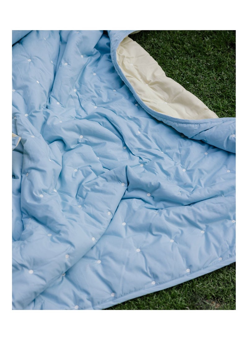 More cottons Polka Double Face Duvets - 180*220 -  - Image 1