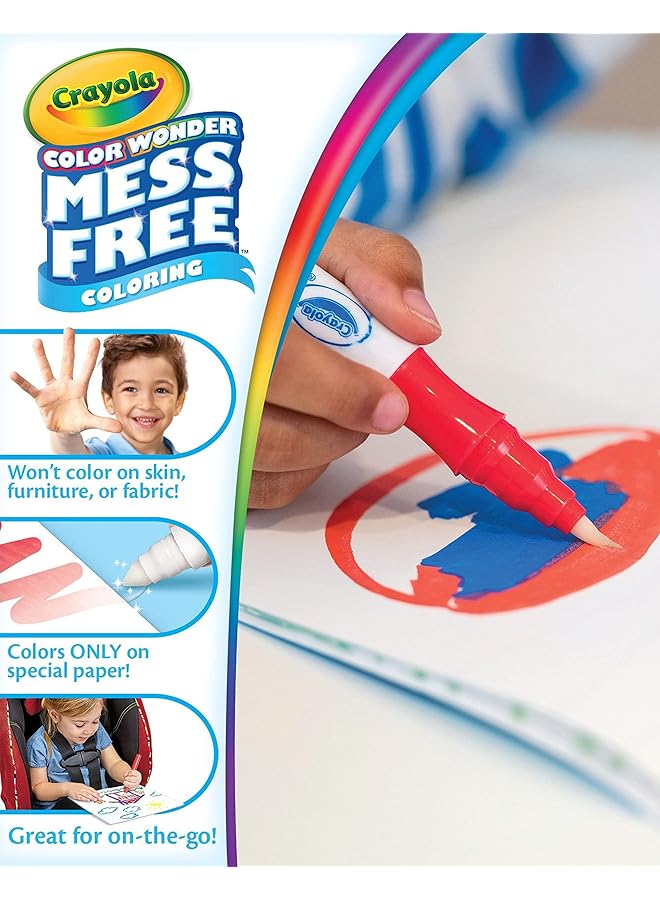 كرايولا مجموعة أقلام الرسم Color Wonder المكونة من 6 قطع - Image 3