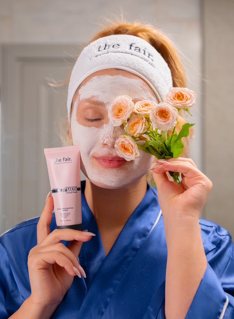 the fair. Kaolin Rose Oil Pore Cleansing Clay Mask 100ML - Image 4
