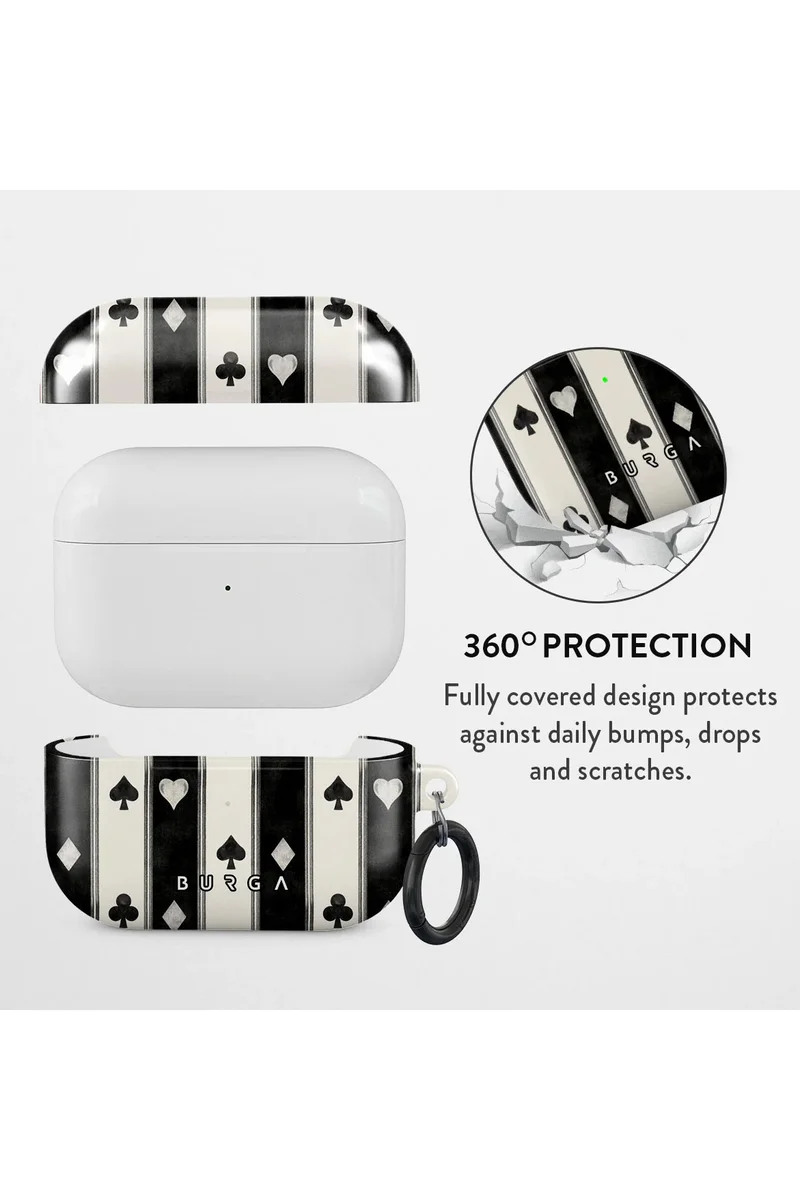 بورجا جراب حماية رفيع لسماعات آيربودز برو كوينز كورت من بورجا