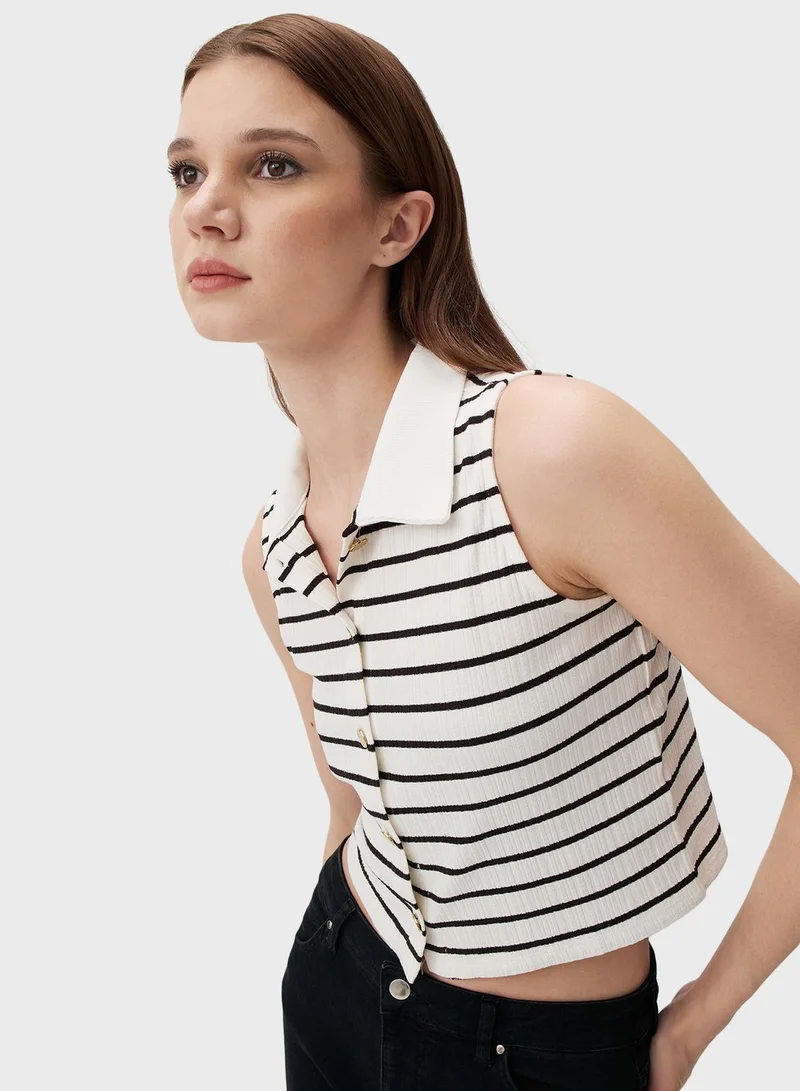 Jimmy Key Striped Polo T-Shirt