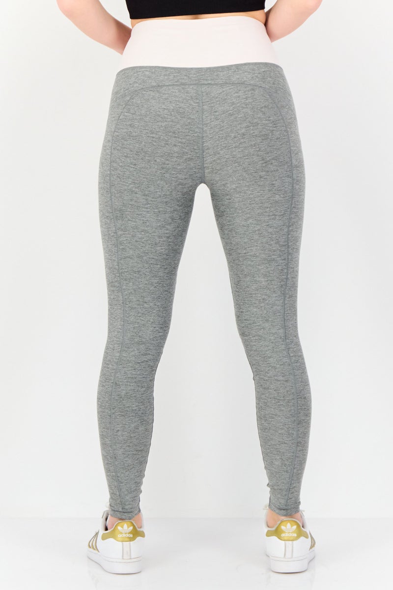 PUMA Women Sportswear Fit Brand Logo 7/8 Training Tights, Grey - Image 3