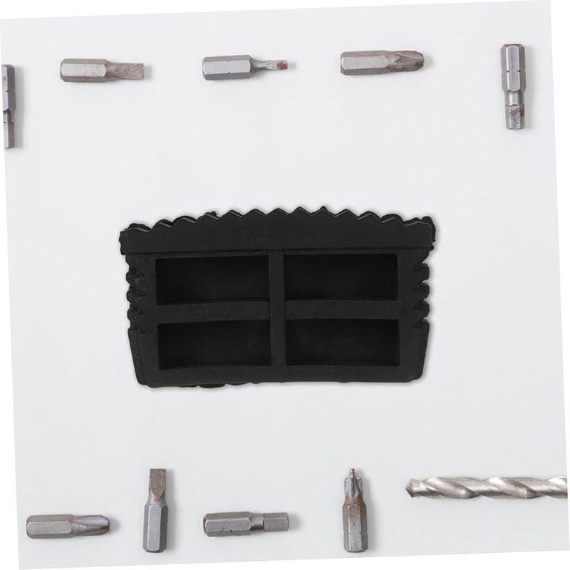 4Pcs Ladder Non Slip Replacement Foot Pads Safety Bumpers Black - Image 5