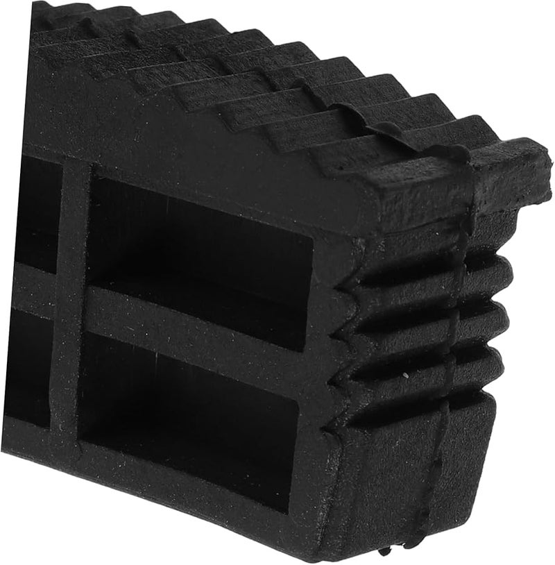 4Pcs Ladder Non Slip Replacement Foot Pads Safety Bumpers Black - Image 4