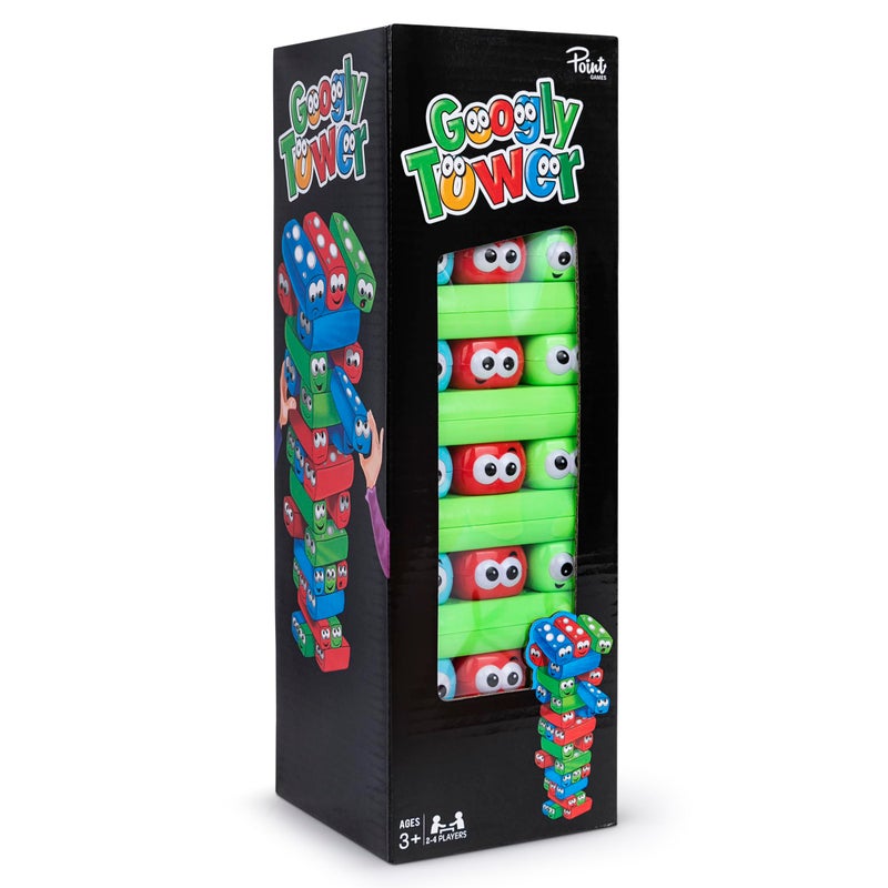 Point Games Googly Tower Stacking Tower Game with Fun Design Developmental Interactive Puzzle Test Stabilizing Skills Ages 3 - Image 3