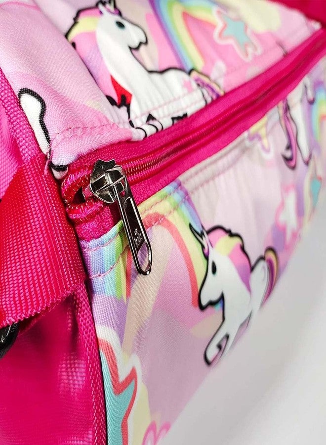 NEEYATI Kids Space Duffle Bags for Travel Swimming Sports Dance Gymnastics Sports Gym Bag Kids Stylish Travel Bag for Girls Boys (Unicorn) - Image 5