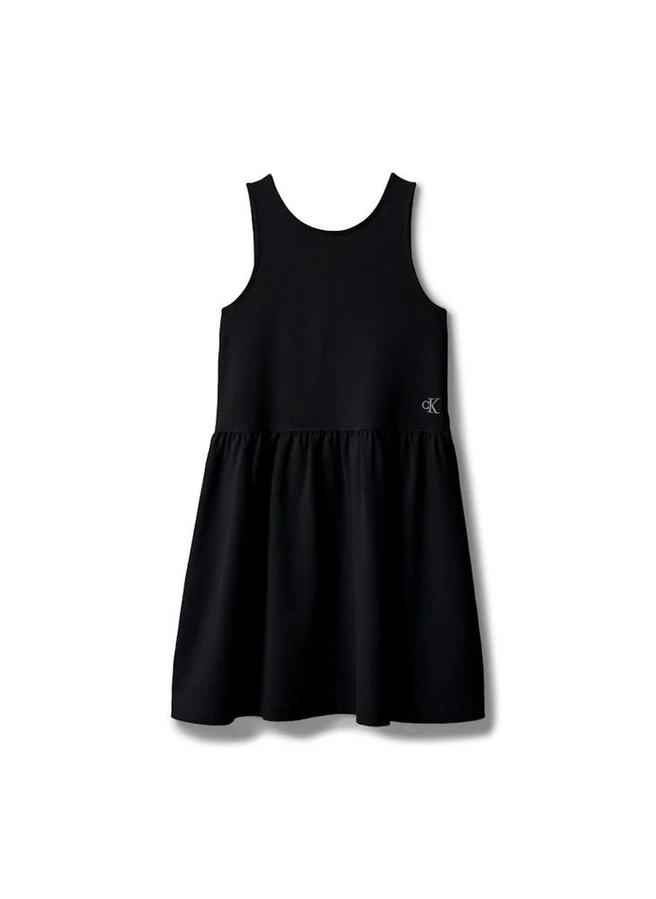 Calvin Klein Jeans  Sleeveless Fit And Flare Dress for Women | Best Price UAE