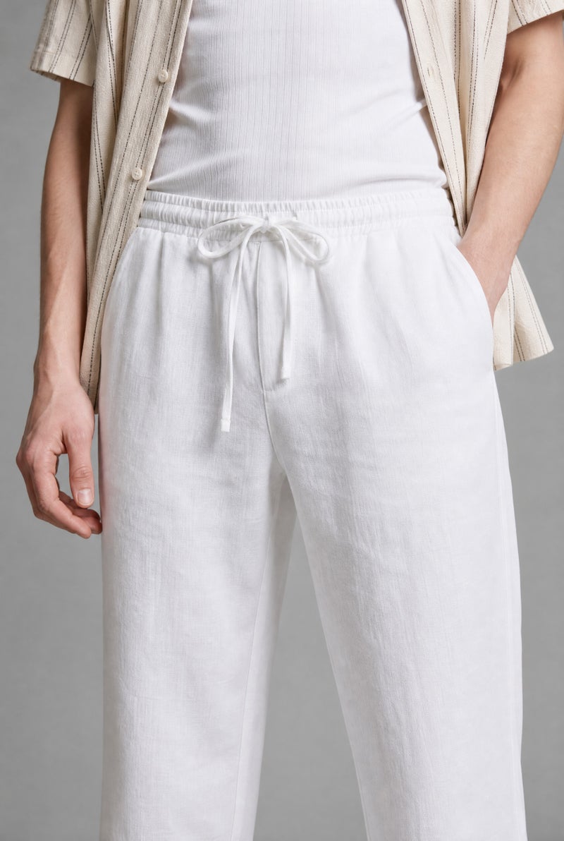 DeFacto White Man Wide Leg Trousers Casual - Image 5